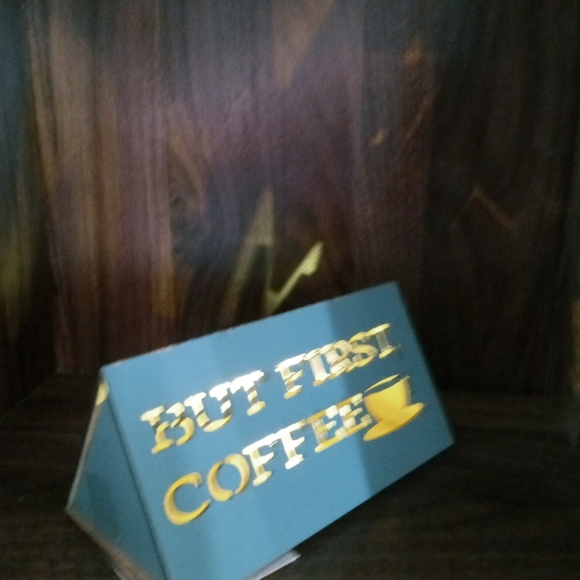 LED double sided desk sign - Picture 2 of 2